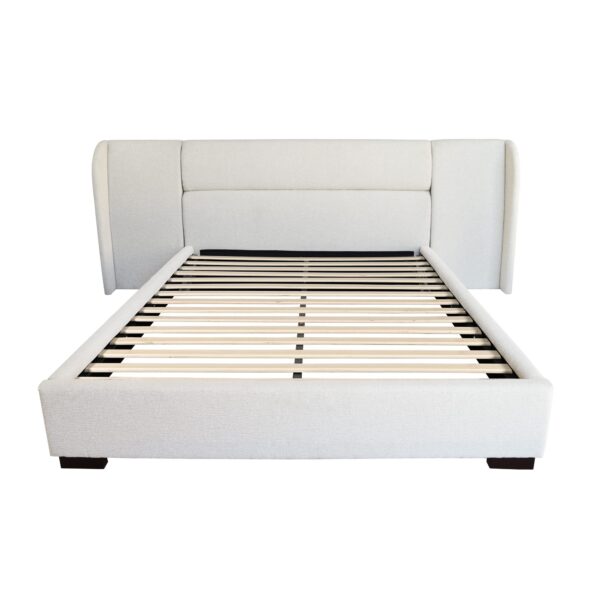 Textured Pearl Beige Bed