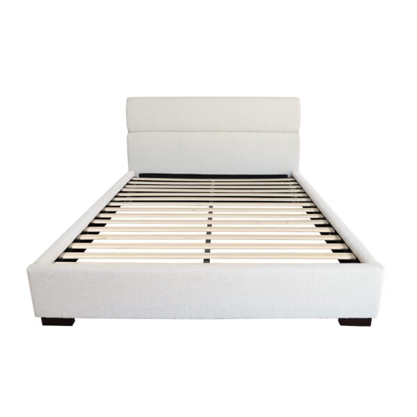 Textured Pearl Beige Bed