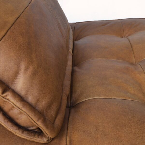 Brown Modular Lounger Sofa