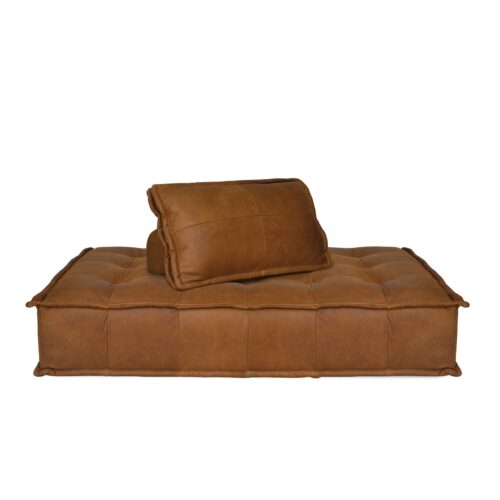 Brown Modular Lounger Sofa