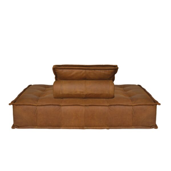 Brown Modular Lounger Sofa