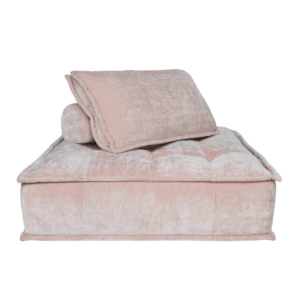 Pink Modular Lounger Sofa