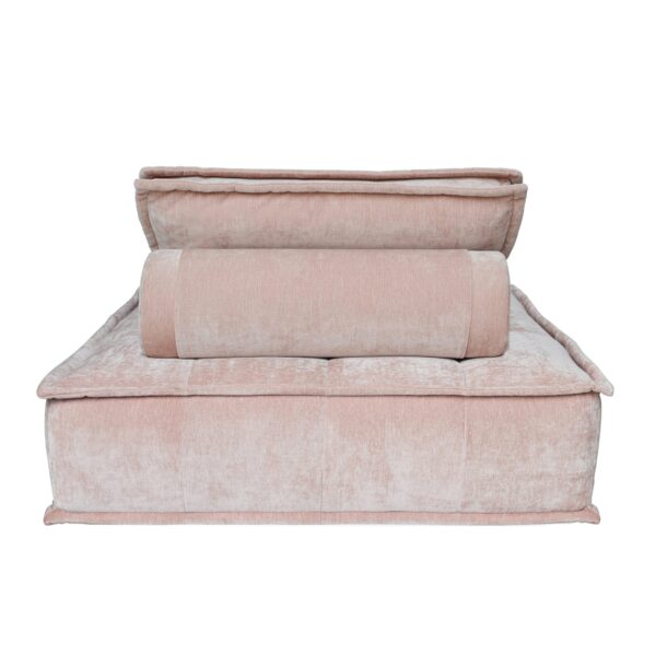 Pink Modular Lounger Sofa