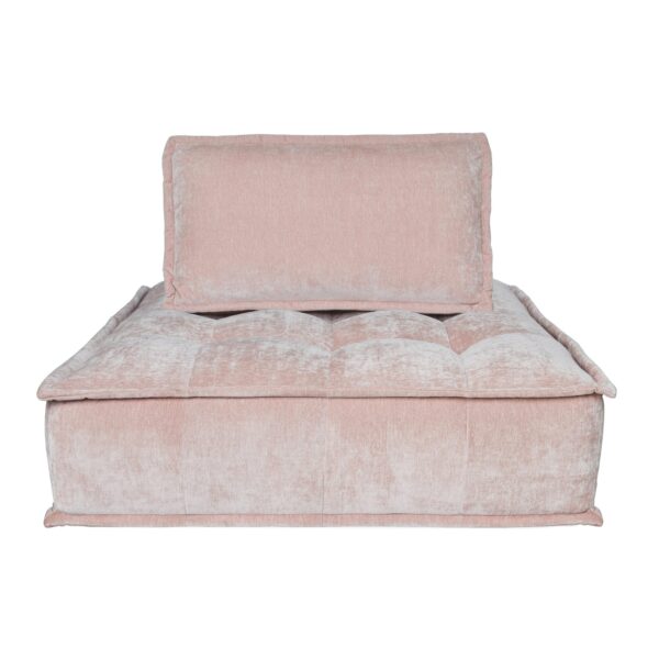 Pink Modular Lounger Sofa