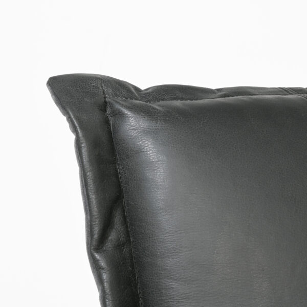 Xander Occasional Chair - Onyx Leather - Image 5