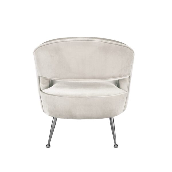 Silver Grey Armchair