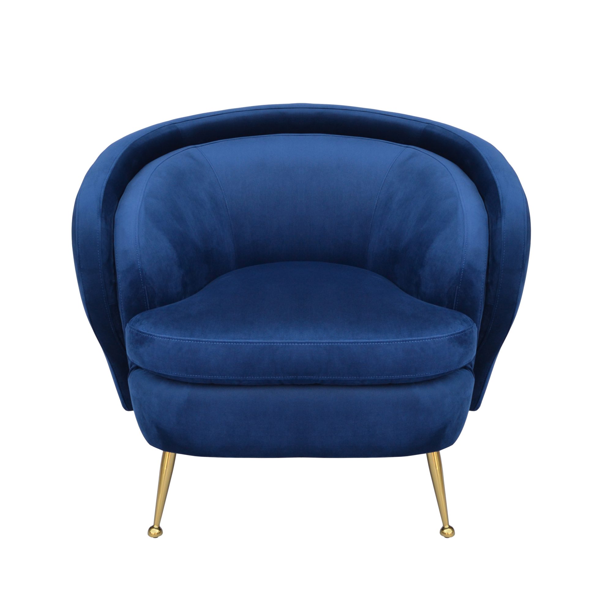 Navy Blue Armchair