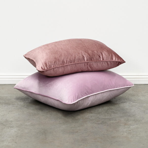 Lilac Purple Velvet Cushion