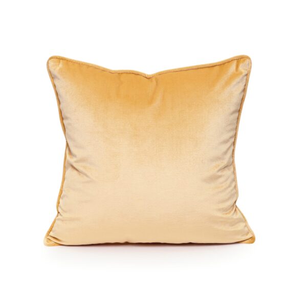 Yellow Velvet Cushion