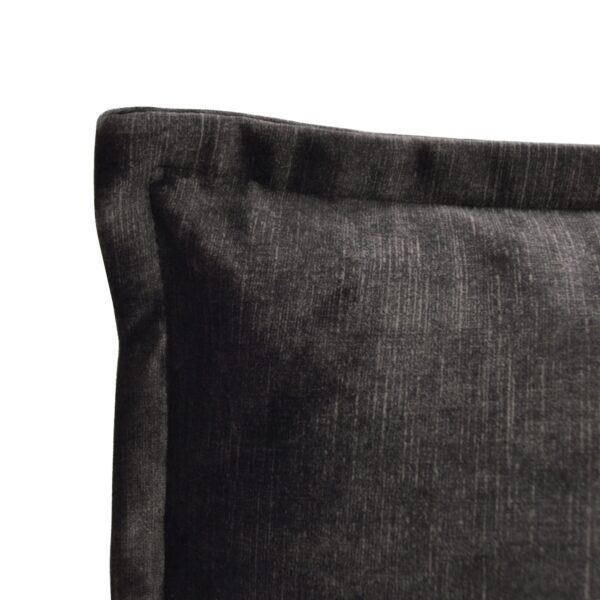 Dark Grey Velvet Cushion