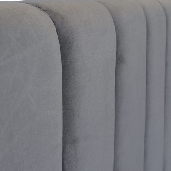 Charcoal Grey Headboard