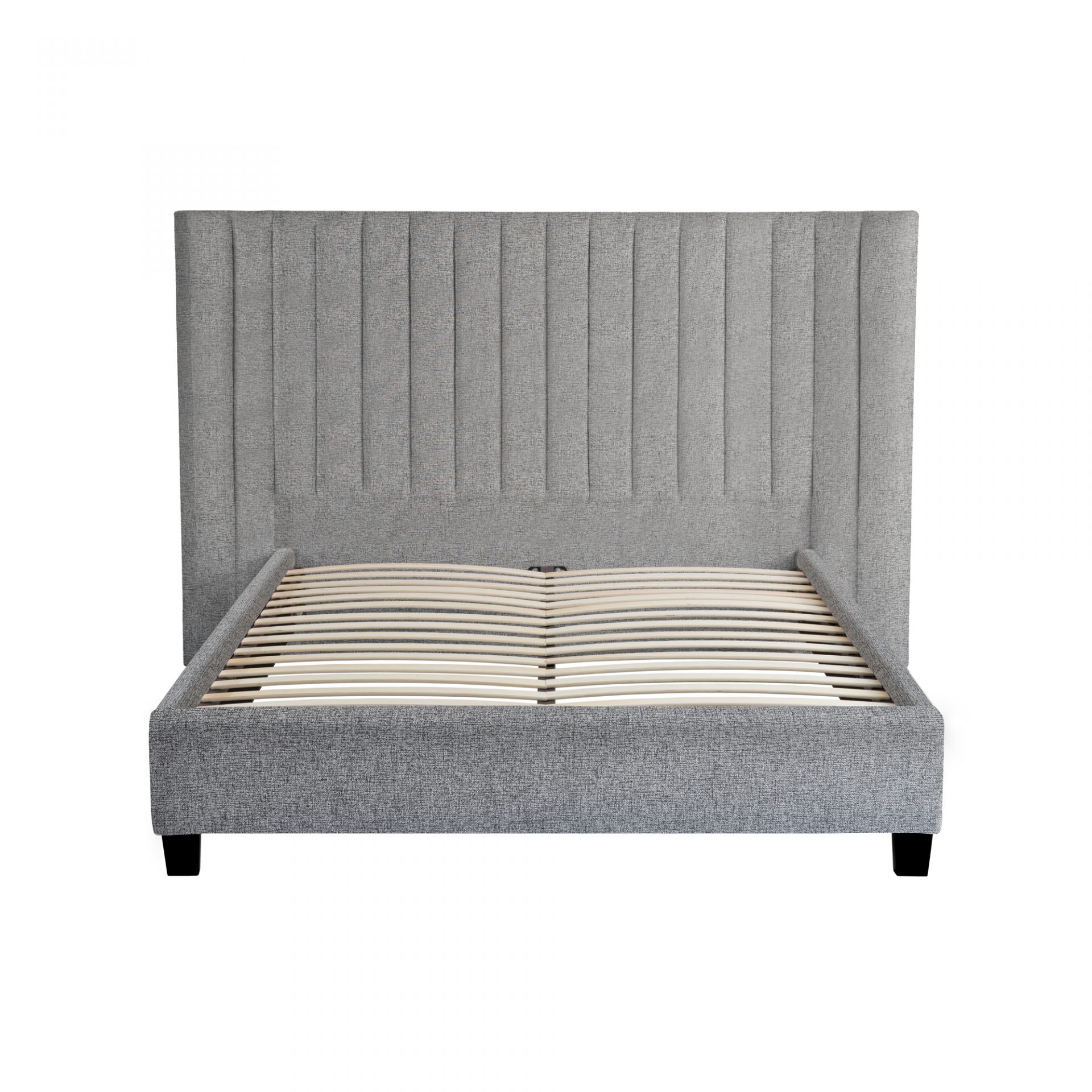 Lulu Bed Textured Grey Darcy & Duke