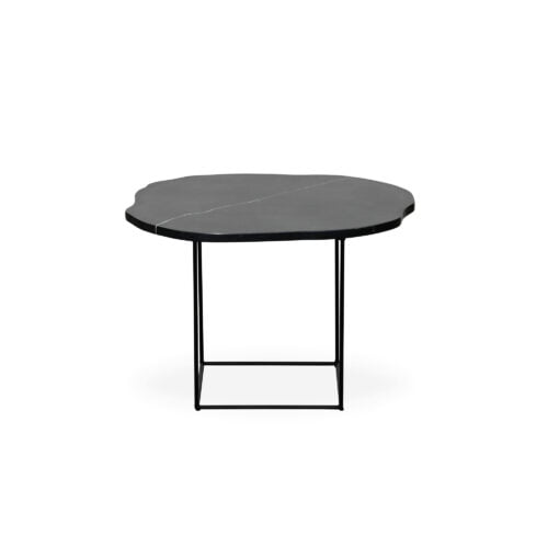 Black marble coffee table