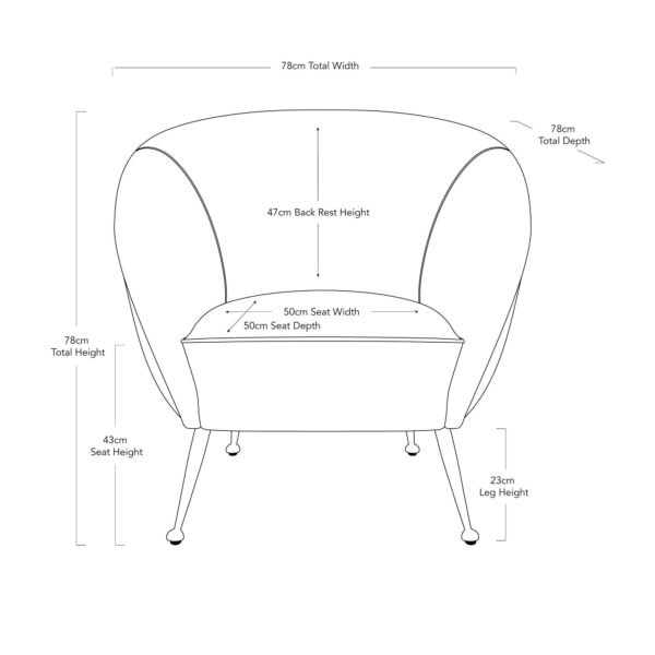 Boucle Cream Beige Armchair