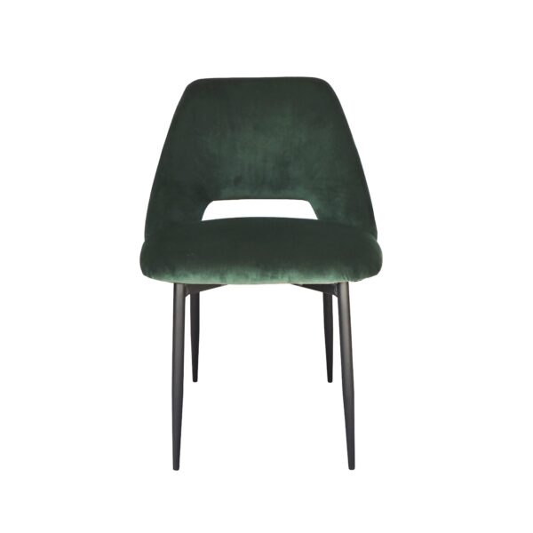 Dark Green Velvet Dining Chair