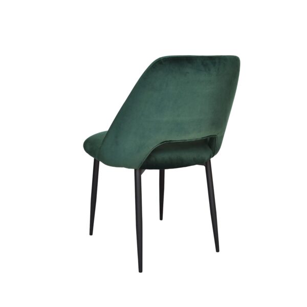 Dark Green Velvet Dining Chair