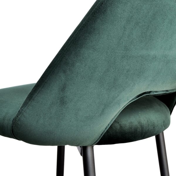 Dark Green Velvet Dining Chair