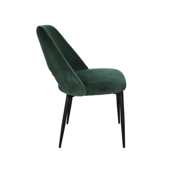 Dark Green Velvet Dining Chair