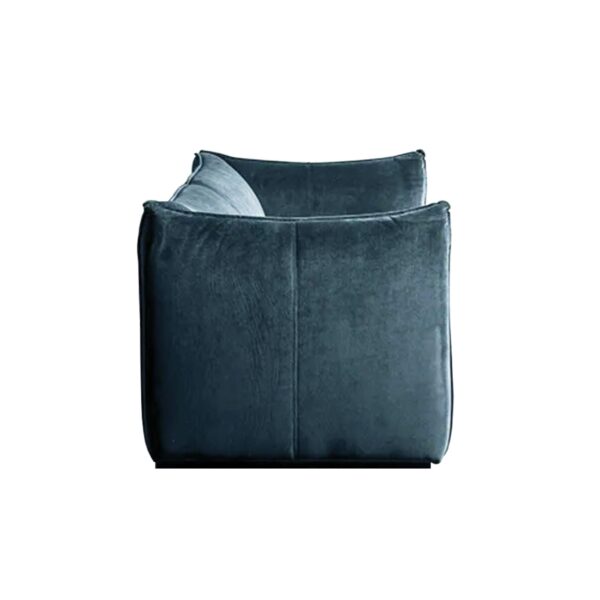 Steel Blue Three Seater Sofa