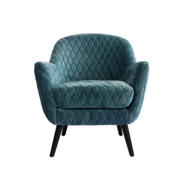 Steel Blue Armchair