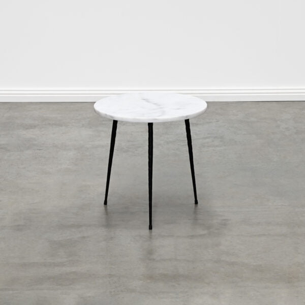 White marble coffee table