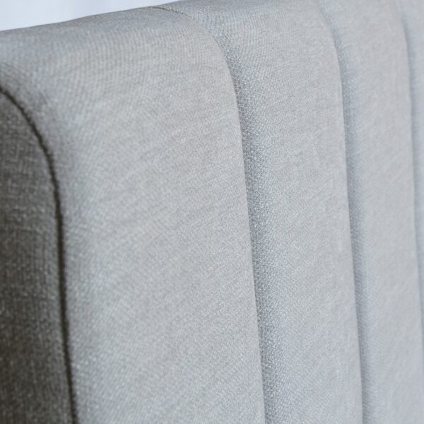 Textured Light Grey Headboard