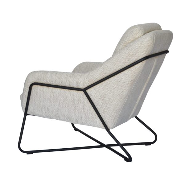 Porati Natural Beige Armchair