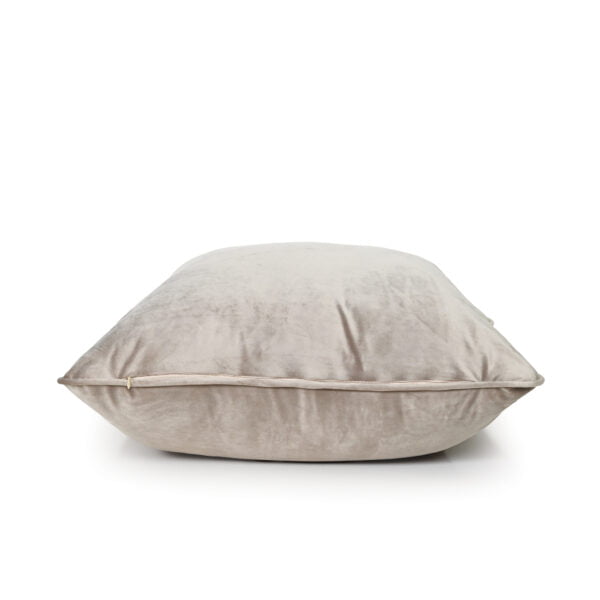 Nougat Beige Velvet Cushion