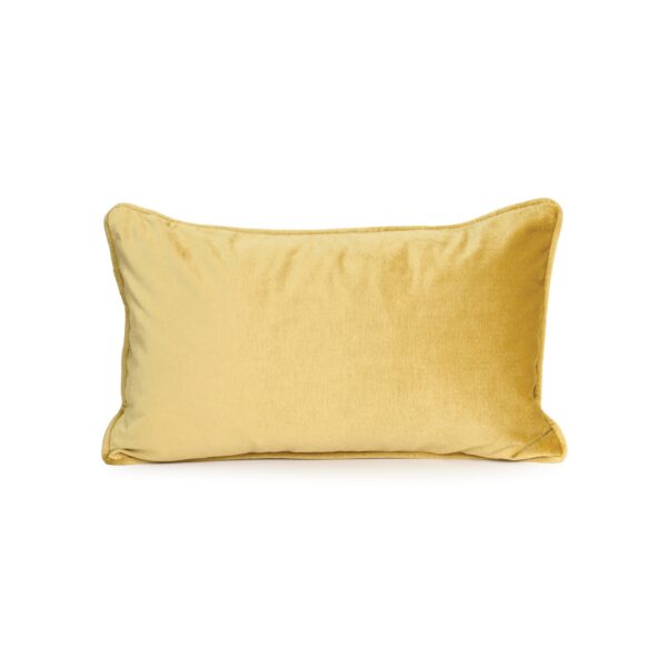 Mustard Yellow Velvet Cushion