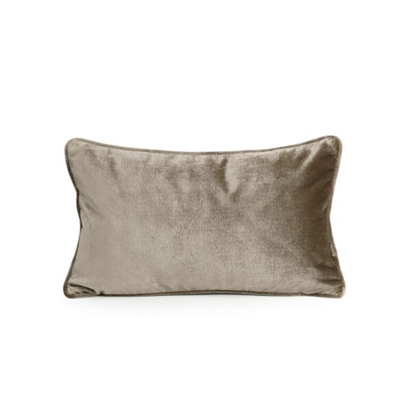 Coffee Brown Velvet Cushion