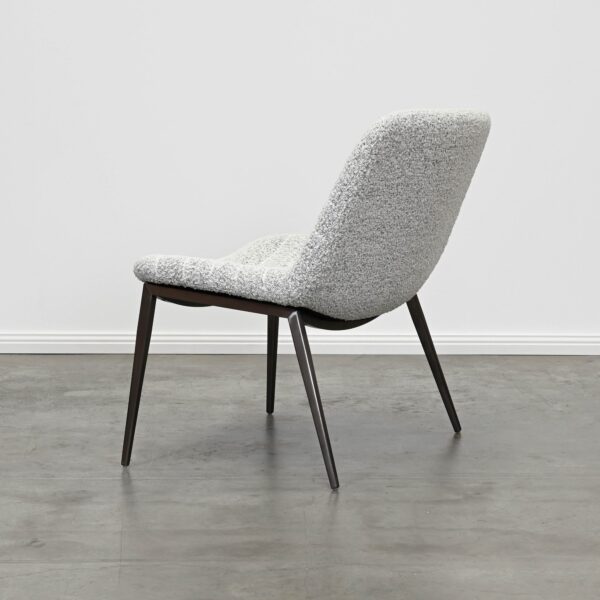 Grey Boucle Chair