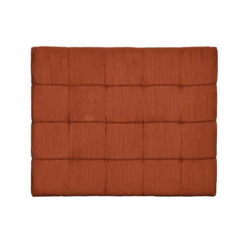 CAMERON - HEADBOARD - QUEEN - BURNT ORANGE CORD