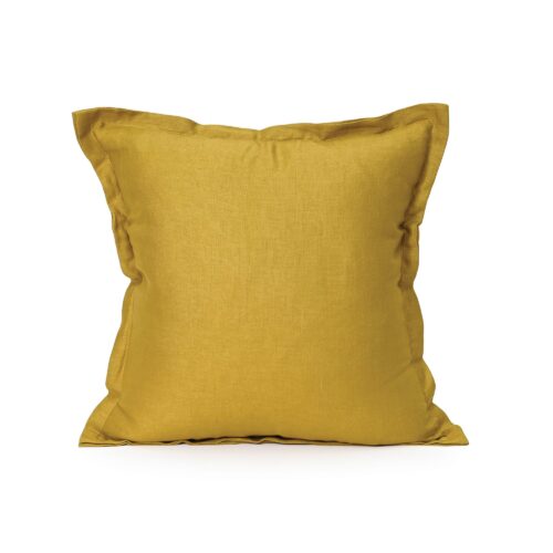 Chartreuse Green Linen Cushion