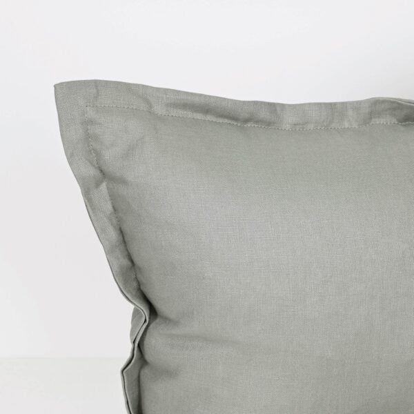 Light Sage Green Linen Cushion