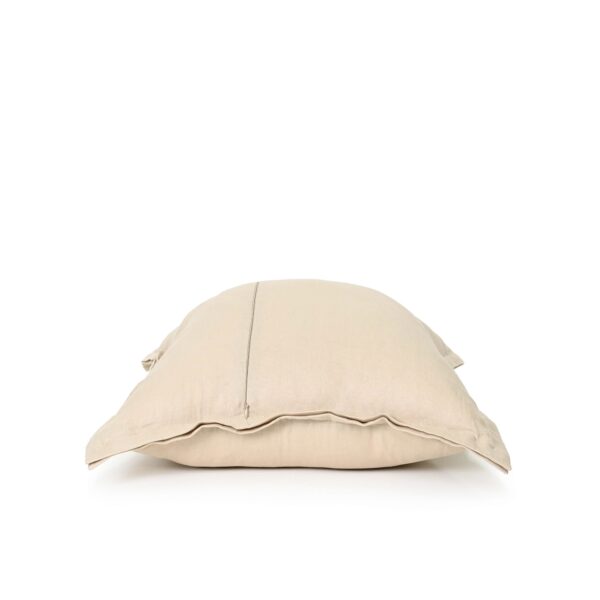 Oatmeal Beige Linen Cushion