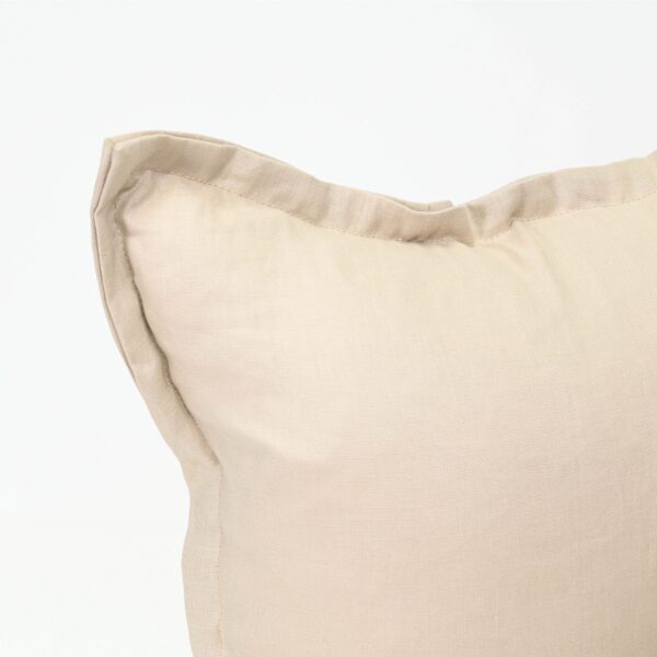 Oatmeal Beige Linen Cushion