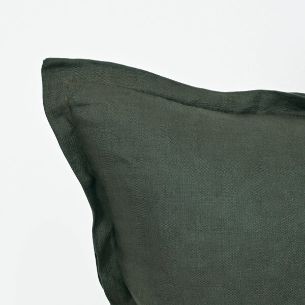 Slate Blue Linen Cushion