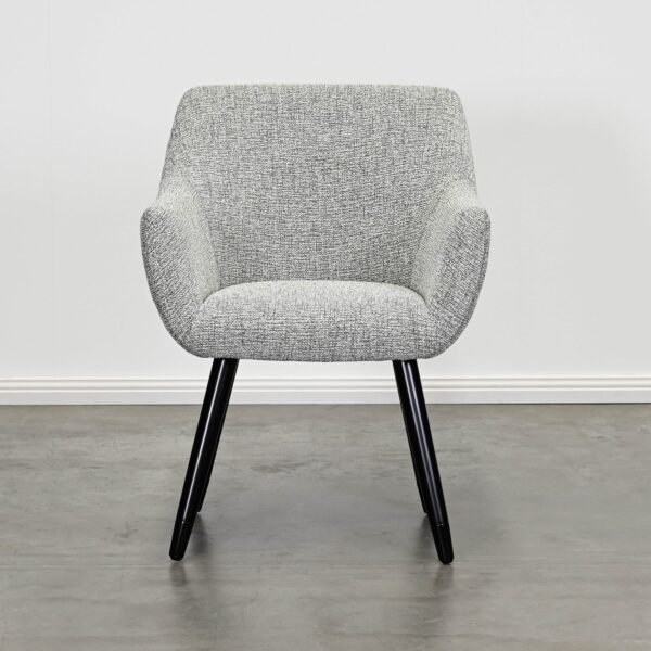 Textured Grey Dining Chair