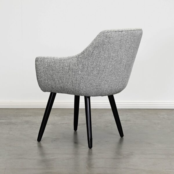 Textured Grey Dining Chair