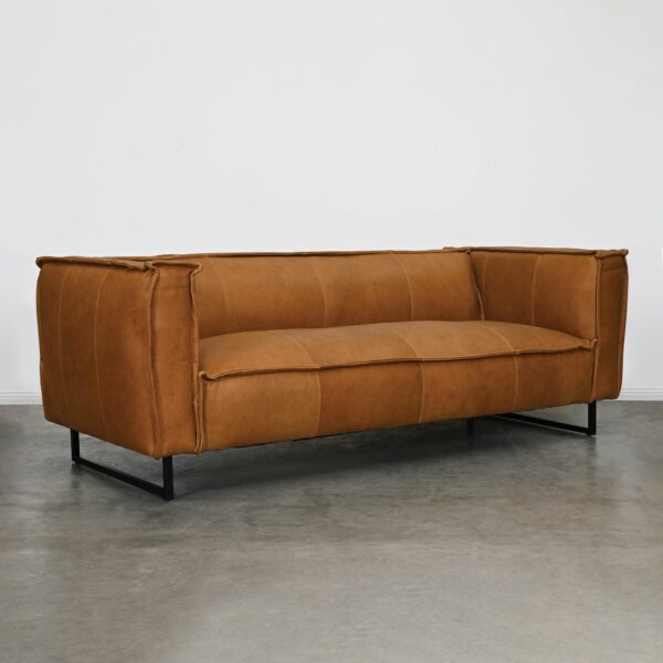 Brown Leather Sofa Chair