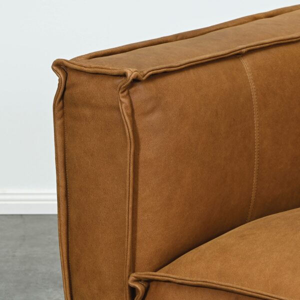 Brown Leather Sofa Chair