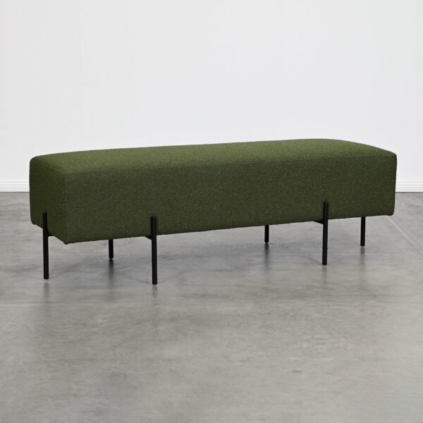 Green Bench Ottoman