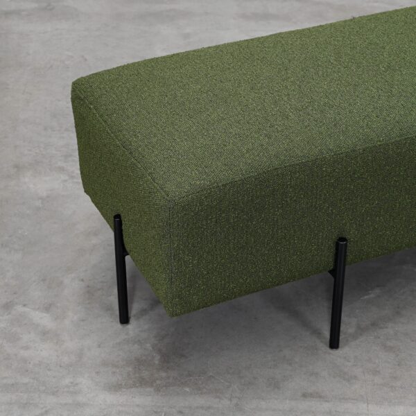 Green Bench Ottoman