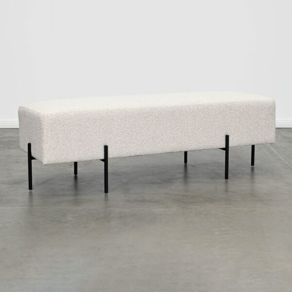 Beige Bench Ottoman