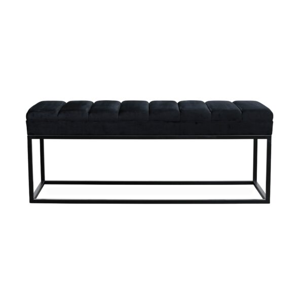 Black Bench Ottoman