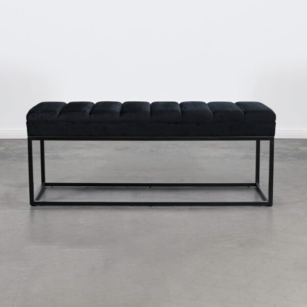 Black Bench Ottoman