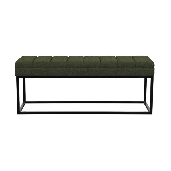 Green Bench Ottoman