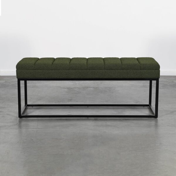 Green Bench Ottoman