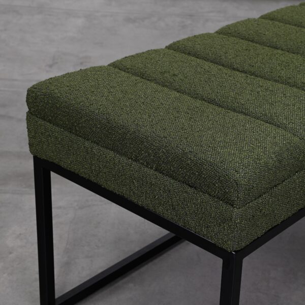 Green Bench Ottoman