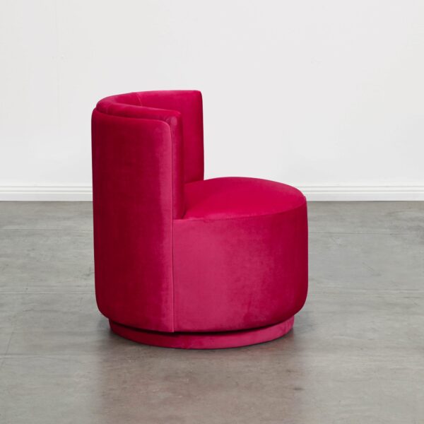 Hot Pink Swivel Chair